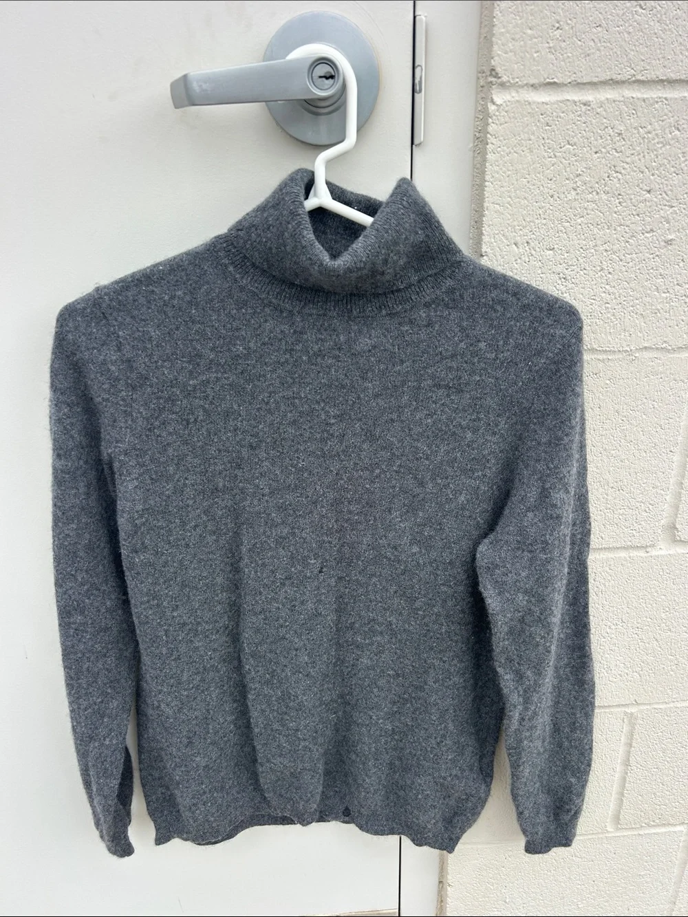 Charter Club Men's Dark Gray Turtleneck Sweater